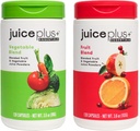 SucPlus+ Amestec de fructe si legume: pentru Fundatia Alimentationala Solida - Boost Family's Health with 20 Fruits & Veggies Plus Plant Nutrients - Prepacked 2 Sticle (60 Servings of Fruit, 60 of Veg)