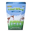 whey praf de proteine de iarbă pentru vitalitate imună, aromă naturală 2,5lbs (56 Servings), 15g proteine per Serve, Vital Whey, Holistic curat, nutriție wellness