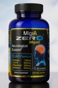 Migrene Relief, Quad-Formula with PA-Free Butterbur (150mg), CoQ10 (300mg), Magneziu Glycinat (300mg), High-Dose Riboflavin (400mg) - MigriA Zero (120 Caps) Dozare optimă pentru Migrene Sufferers