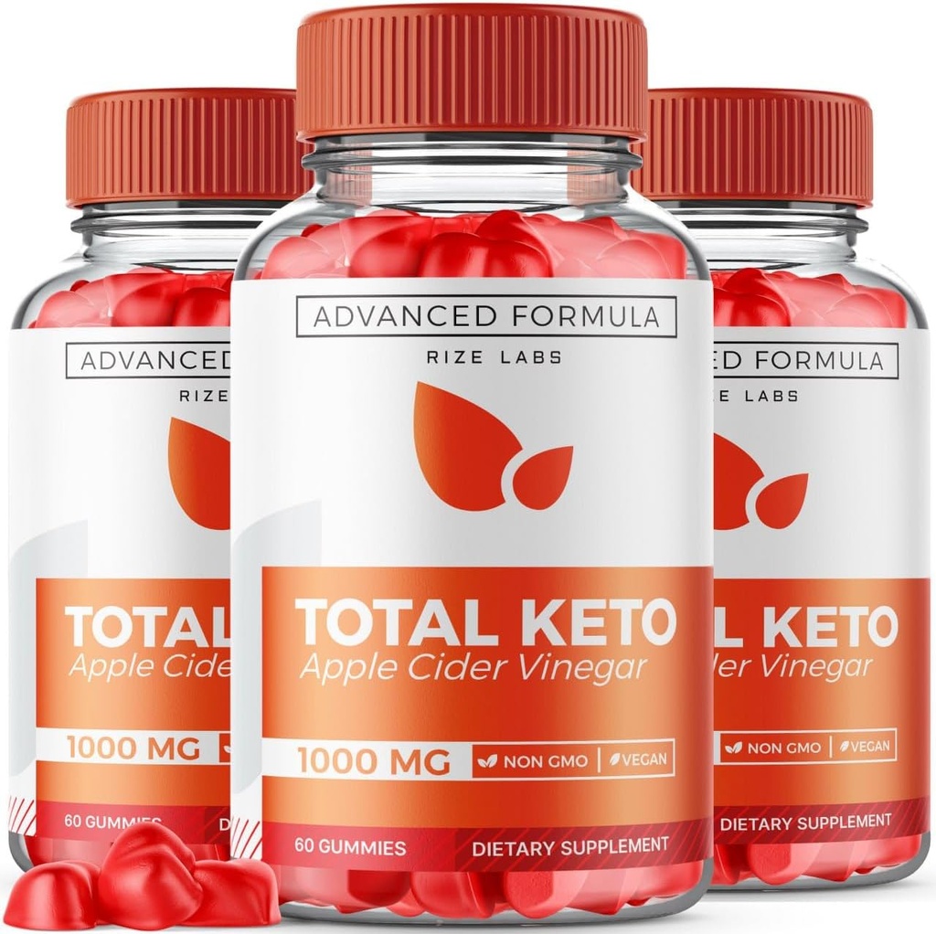 laboratoare rize (Pachet de 3 total Keto Gumies pentru pierderea in greutate avansata, Keto Suplimentul la pierde burta grasa, Gummy Recenzii, Formula de putere maxima, Gomitas (180 gume)