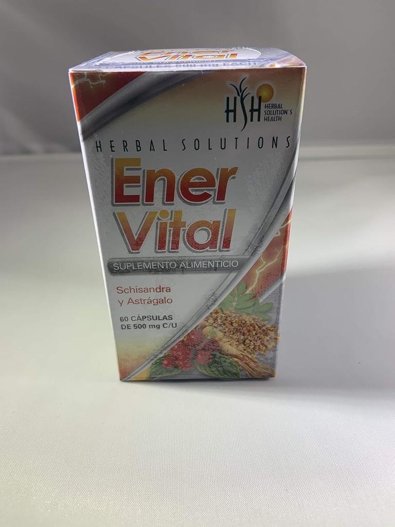Capsule Ener Vital (60 capsule, 500 mg fiecare) (w/Schisandra & Astragalus)