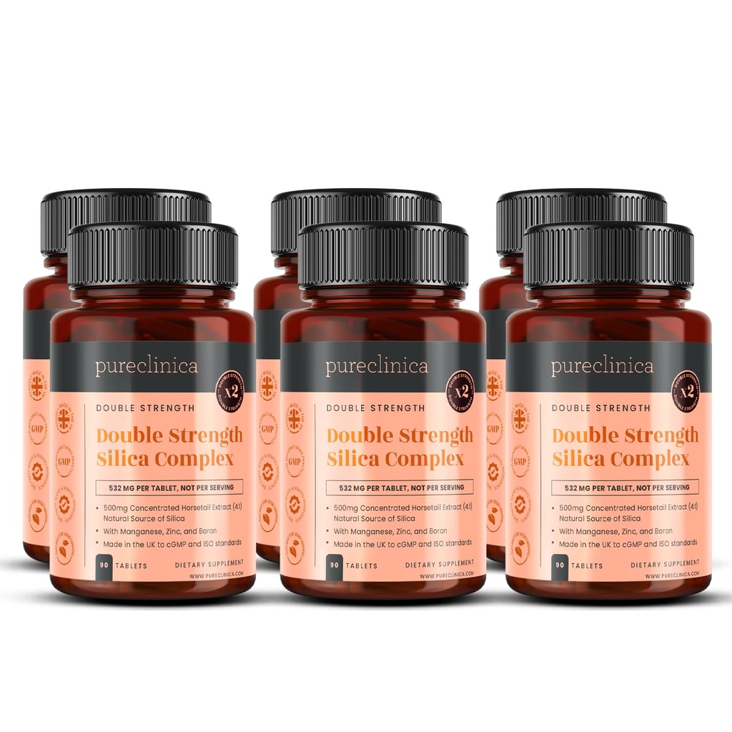 Dublu de putere de până la 18 complex de aprovizionare 18 lună! (2000mg extract de coada calului x 540 comprimate(6 sticle de 90))