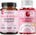 SMNutrition PMS Support Gummies & Myo-Inositol & D-Chiro Inositol 