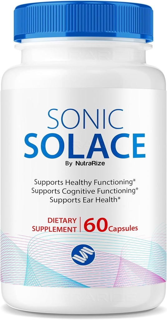 Sonic Solace - Formula avansată pentru menţinerea auzului sănătos, soluţie sonică oficială pentru sănătatea urechii, tot sprijinul natural pentru bunăstarea generală, SonicSolace Review (60 capsule)