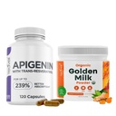 Somn ca un pui Bundle cu lapte de aur și Apigenin - Vegan prietenos, non-GMO