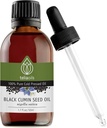 Teliaoils Black Seed Cumin ulei, 100% pur, Natural, presat la rece, bogat în acizi grasi Omega-3 & Omega-6 & Polifenoli Grad premium, pentru piele, unghii si par, un excelent antioxidant