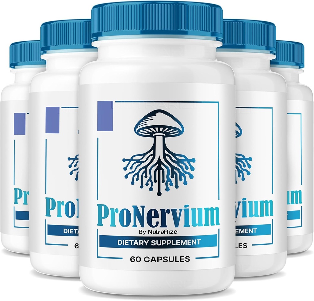 (5 ambalaj) ProNervium - ProNervium Advanced Nerve Health Supplement, ProNervium Nervium Nervive Support Dietary Pills, All-Nature Formula for Dynamic Lifestyle, Pro Nervium Pastillas Recenzii (300 capsule)