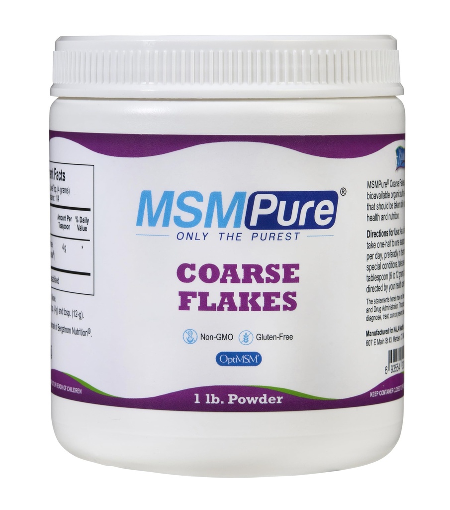 KALA HANITY MSMPure Coarse MSM Powder Flakes 