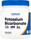 Nutricost Bicarbonat de potasiu pulbere 2 LB - Gluten gratuit, non-GMO