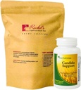 Rachel Ceai și Candida Support: 30 zile de aprovizionare Turmeric, Wild Yam, Ginger, Peppermint, Fennel, Slippery Elm + capsule de sprijin Candida