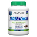 ALLMAX ISONATURAL Izolat de proteine, ciocolată - 5 lb - 27 grame de proteine per scoop - Zero grăsime & zahăr - 99% Lactoză gratuit - cu prebiotice - fără arome artificiale - Aprox. 73 Serviri