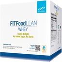 XYMOGEN FIT Food Lean Whey No Added Sugar, No Stevia - BioActive Whey Pudră de proteine cu imunoglobuline naturale - Sustine compozitia sanatoasa a corpului, Immune Health, Antrenamente - Vanilla (10 Pachete)