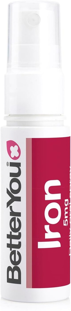 Mai bine de fier 5 Spray oral - supliment natural de vitamina lichid - supliment zilnic de fier Vitamina Spray - ușor, alternativa gustoasă la pastile - 0.85 oz