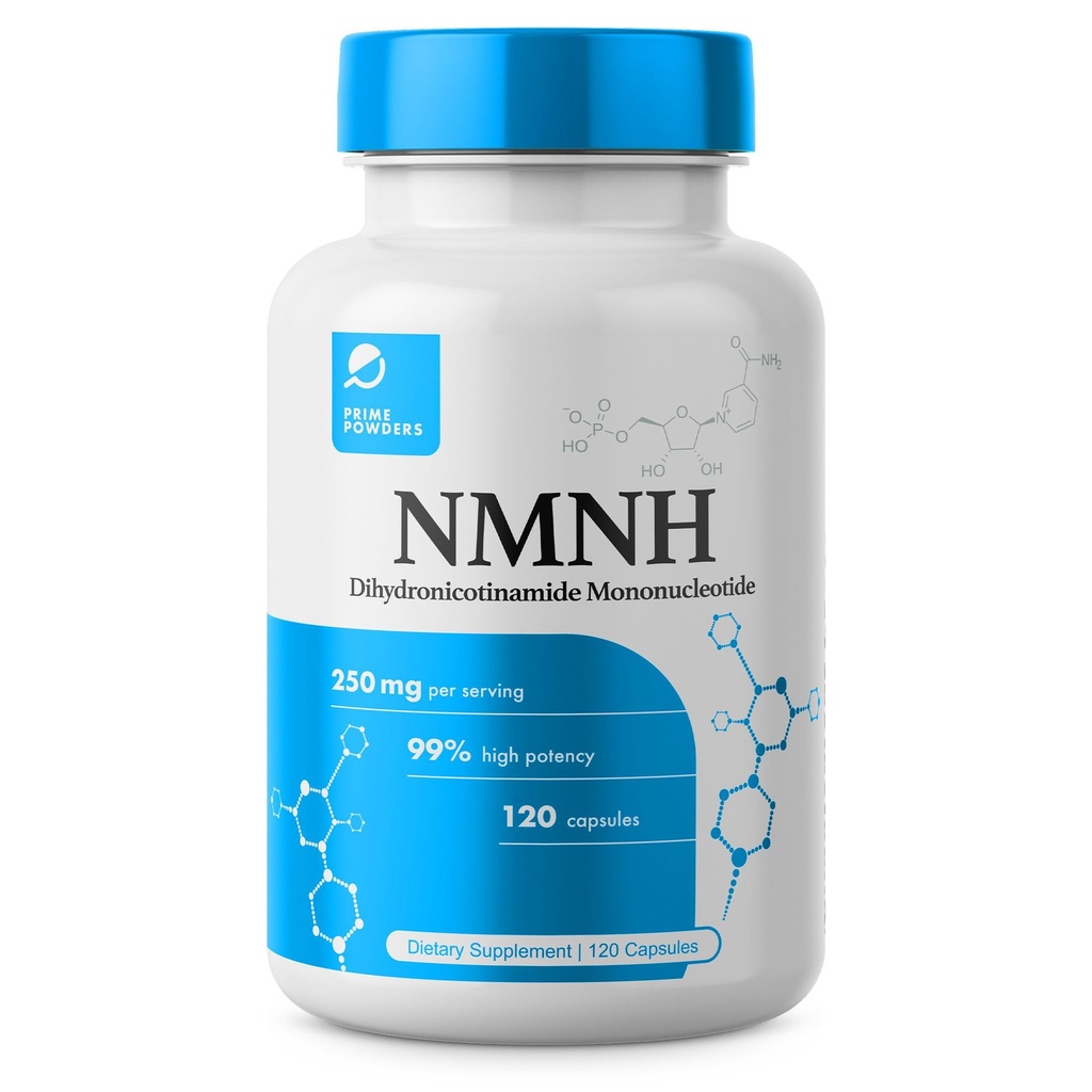 NMNH: Dihidronicotamidă Mononucleotidă (120 capsule) NAD+ Support NR NAD Supliment
