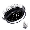 Lashify Fluffy 12mm Gossamer Extensii de gene Refill, negru, Easy DIY False Lashes Pentru a adăuga plinătate și dimensiune