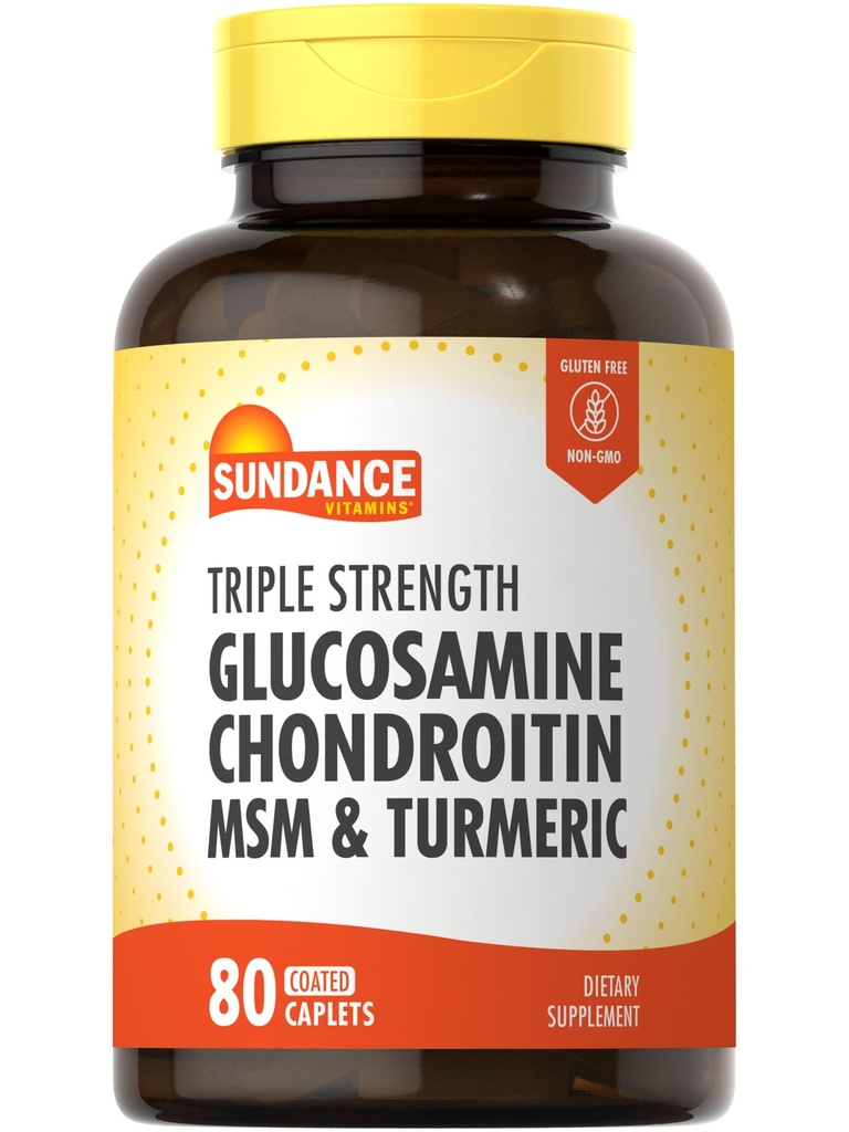 Sundance Glucosamină Chondroitin cu MSM și Turmeric 