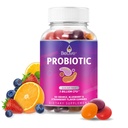 Gume probiotice - Probiotice cu 5 miliarde CFU pentru sanatate digestiva, barbati, femei si copii - pentru suport imun, Sugar Free & Vegan 