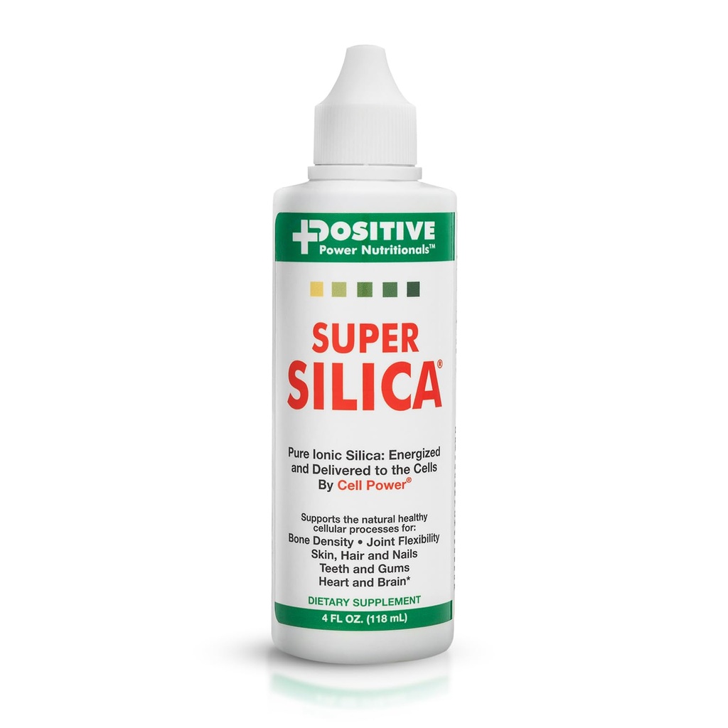 Putere pozitiva nutritionale Suplimente super-silicale (4oz) - Suplimente minerale silicat - supliment lichid de silice 