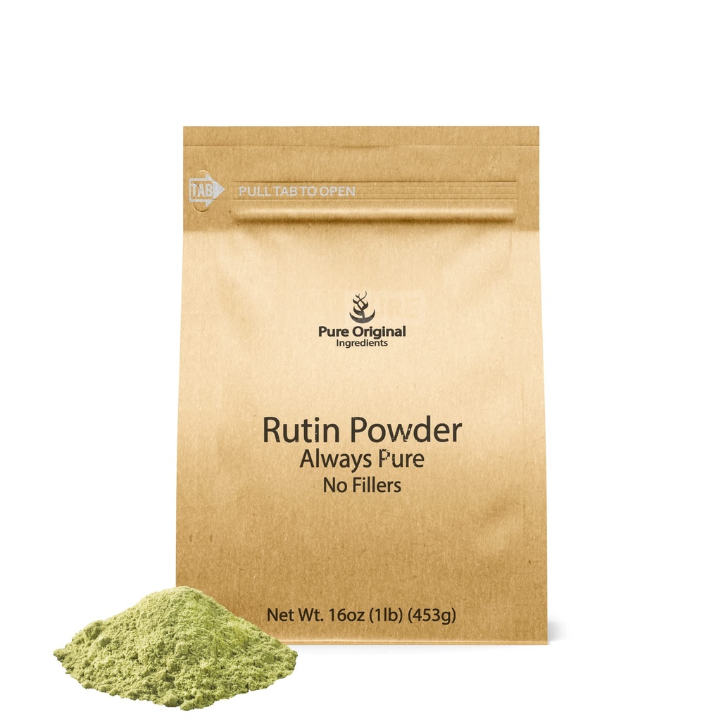 INGREDIENTE ORIGINALE INGREDIENTE Rutină Pulbere, întotdeauna pură, fără aditivi sau fillere, Lab verificat (16 Ounce)
