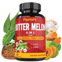 Capsule Extract de melon organic - 60 pastile 2 lună - combinat Neem, Schinduf, Curcumin, Usturoi & Papaya