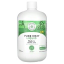 Echilibrul natural Pur MSM lichid - 700 mg - Nearomat - Supliment comun de sprijin - Lab verificat pentru puritate și potențial - 60 zile Money-Back Garantion - 48 Servings, 16 Fl. Oz.
