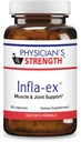 Concentraţia medicului Infla-ex - 90 capsule - Suport muscular şi articular - Non-GMO - 45 Servings