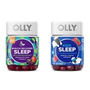 OLLY Muscle Recovery Sleep Gummies cu tarta Cherry, 40 Conte si copii Dorm Gummy cu Melatonina, musetel, 50 Conte