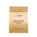 INGREDIENTE ORIGINALE PURE Niacinamida (8oz) Pulbere de vitamina B3 fără culoare, Supliment alimentar