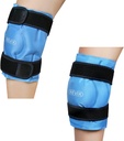 Pachet de gheață REVIX pentru leziuni ale picioarelor și durere genunchi ajutor - gel reutilizabil Ice Wrap în jurul întregii genunchi după chirurgie