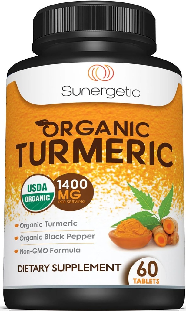 USDA Certified Organic Turmeric Supliment 