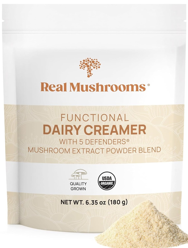 Ciuperci Real Functional Dairy Creamer cu extracte de ciuperci 