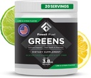Fossil Fuel Super Greens Powder Superfood Premium 