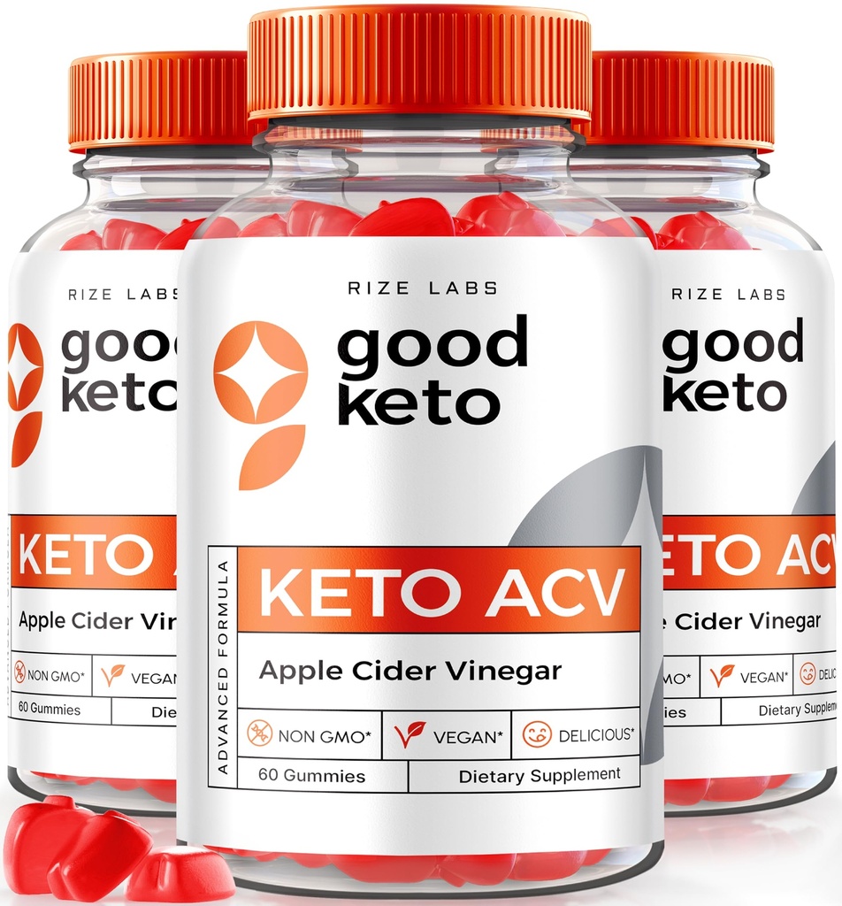 laboratoare rize - Gume bune Keto ACV pentru pierderea in greutate avansata, toate naturale, Formula Premium, supliment cidru de mere Oțet (180 gume)