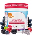 Zahler Kids Immune Supplement with Elderberry, Zinc and Vitamin C D3 A - Aroma de struguri tablete - Kosher for Kids Ages 4 and Up, 60 Count