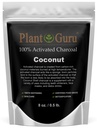 Charcoal Powder activat 8 oz. Nucă de cocos - Food Grad Kosher Non-GMO - Albirea dinților, Facial Mask and Soap Making. Promovează detoxifierea naturală și ajută la digestia