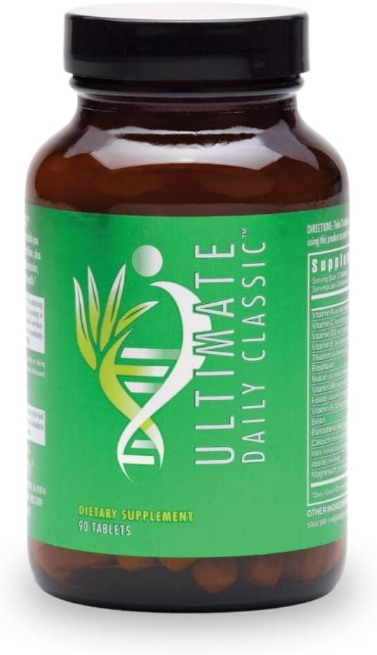 Youngevity Ultimate Daily Classic™ Tablets - Complete Vitamins, Minerals, Amino Acids, & Botanicals - Multivitamin for Women and Men - 90 Tablets