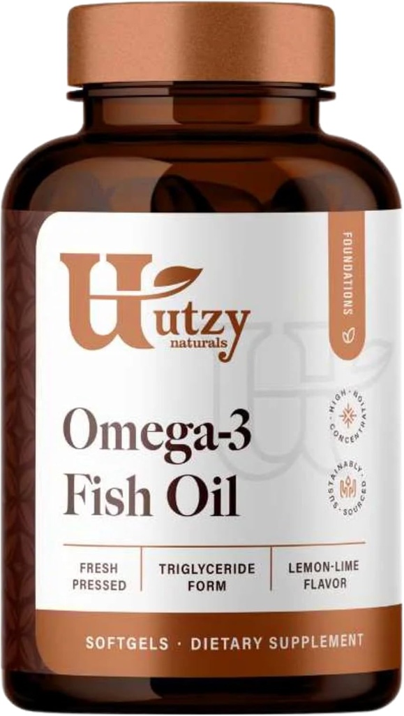 Utzy Naturals Omega-3 Ulei de pește 