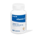 Vitamina MAJOR C 250 Mg - Supliment alimentar - 100 comprimate (1 ambalaj)