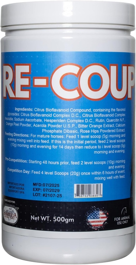 ReCoup Granular Cal de sânge-Construirea Supliment - Suport nutritional pentru salivă de produs veterinar Saratoga