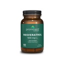 Supliment nutritiv proeminent Resveratrol, suport anti-îmbătrânire și imun, 98% Pure Trans-Resveratrol Supliment, 500 mg, 30 zile de aprovizionare - 1 ambalaj