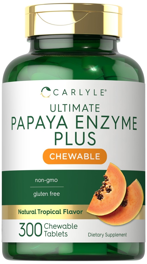 Carlyle Papaya Enzyme Tablets masticabile 