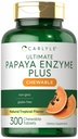 Carlyle Papaya Enzyme Tablets masticabile 