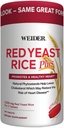 Weider Red Yeast Rice Plus 1200 mg, 240 comprimate