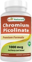 Cel mai bun naturals Crom Picolinat 1000mcg 240 comprimate