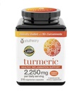 Tuteorie Curcumina Turmeric Supliment cu Pepper negru BioPerine, Proprietăți antioxidante puternice pentru sprijin inflamație comun și sănătos 2250 MG 210 capsule