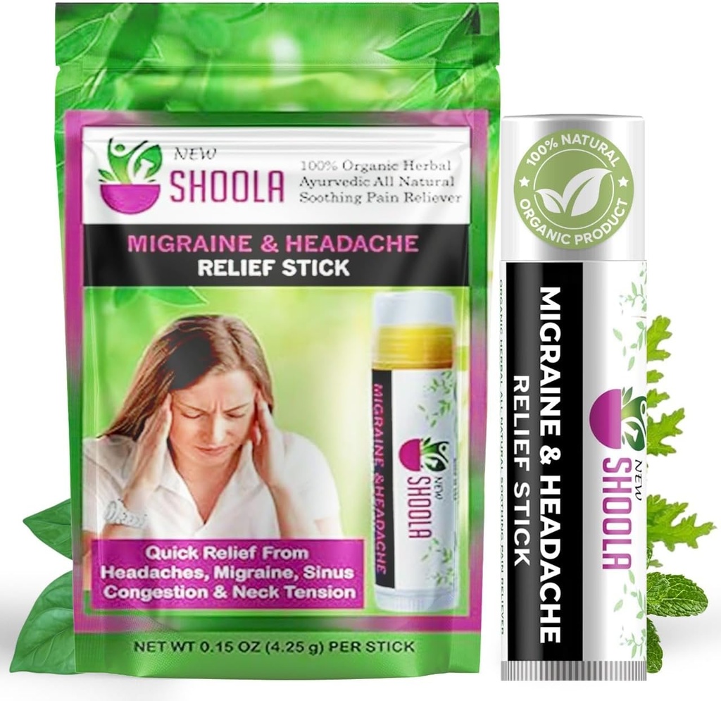 Migrene Relief şi dureri de cap Amortizare Balsam Stick Roll On 