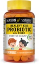 MASON NATURAL Copii sanatosi Probiotic cu fibre - functie digestiva sanatoasa, sanatate imbunatatita, 60 Masticuri