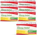 Leader 4 ore Alergie Relief, Chlorpheniramina Maleate Tablets, Antihistamina, 4 mg, 100 Conte (Pachet de 6)