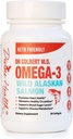 Dr. Colbert's Wild Alaskan Salmon Omega-3 care conţine surse naturale de Omega-3, DHA & EPA - Formulat de Dr. Don Colbert
